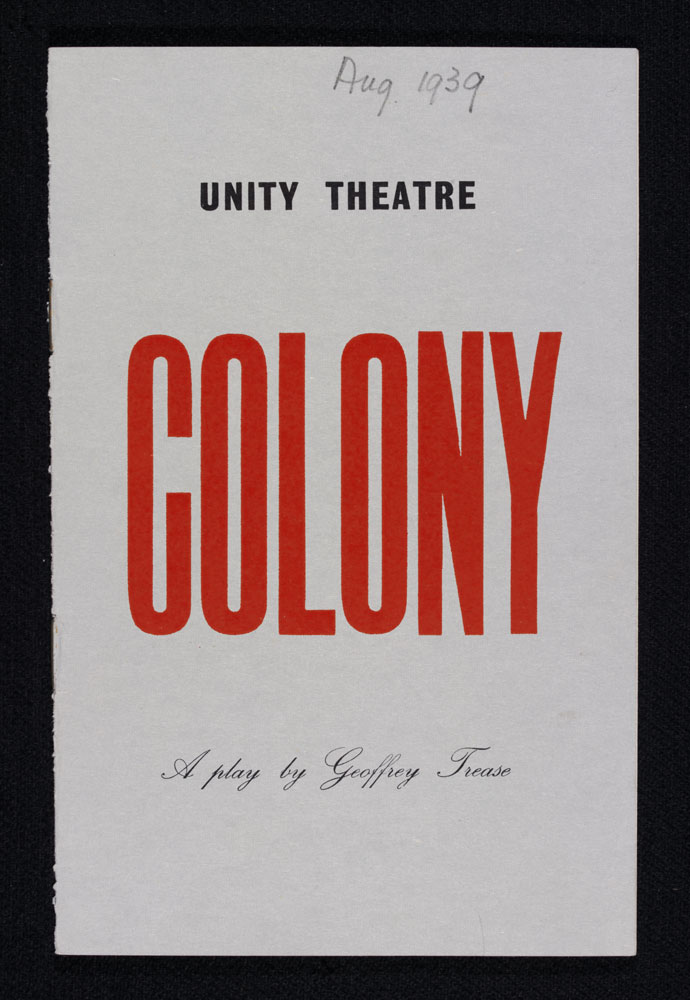 Programme of the Colony 