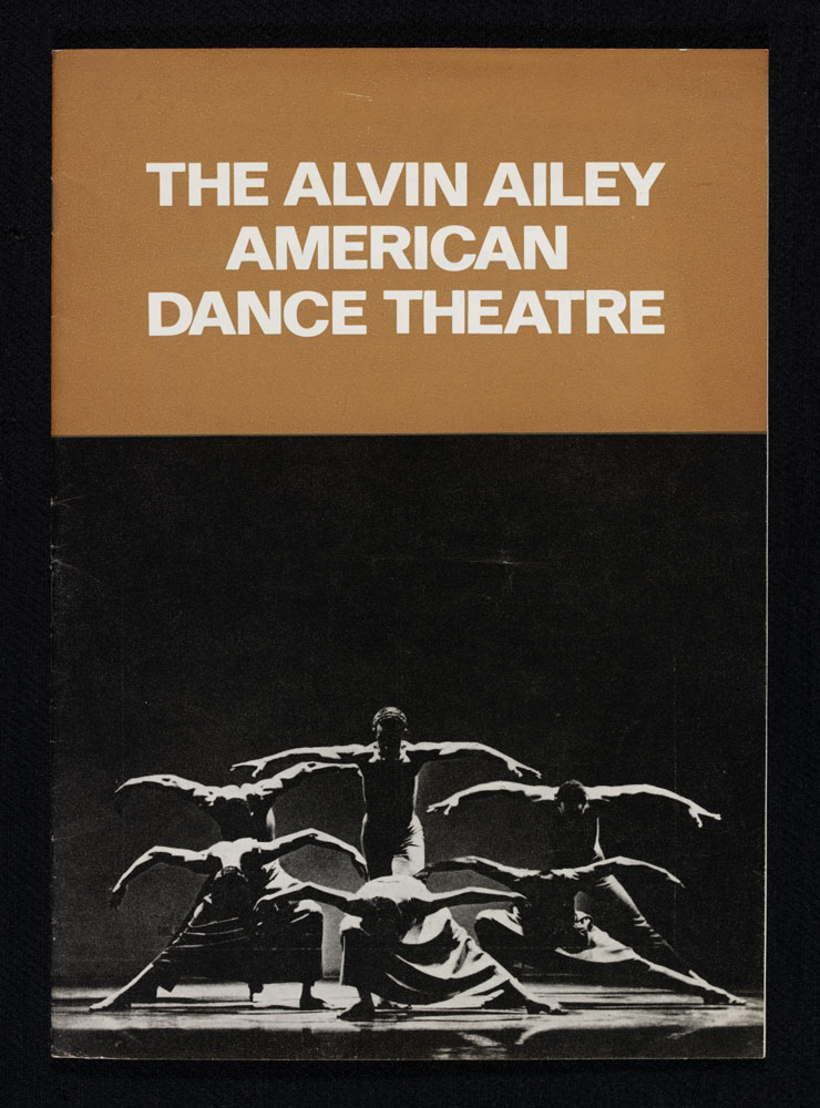 Programme of The Alvin Ailey Dance Theate-British Tour