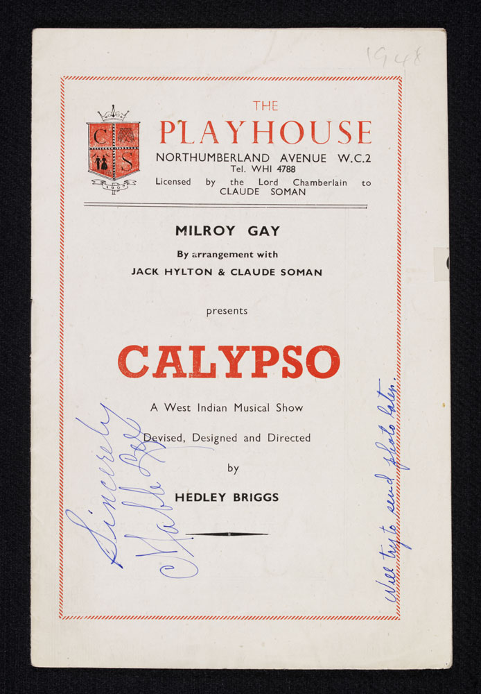 Programme for Calypso