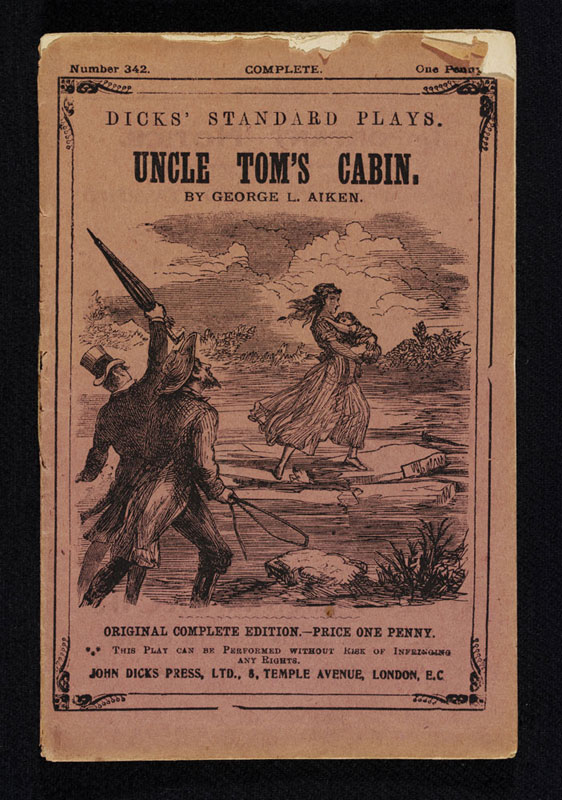 Pamphlet play book of Uncle Tom's Cabin